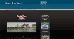 Desktop Screenshot of desertroseranch-fl.com